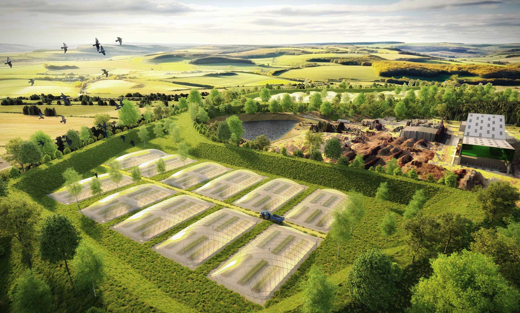 Brinkworth landfill site transformation