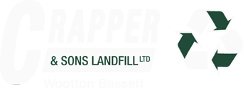 Crapper and sons logo white