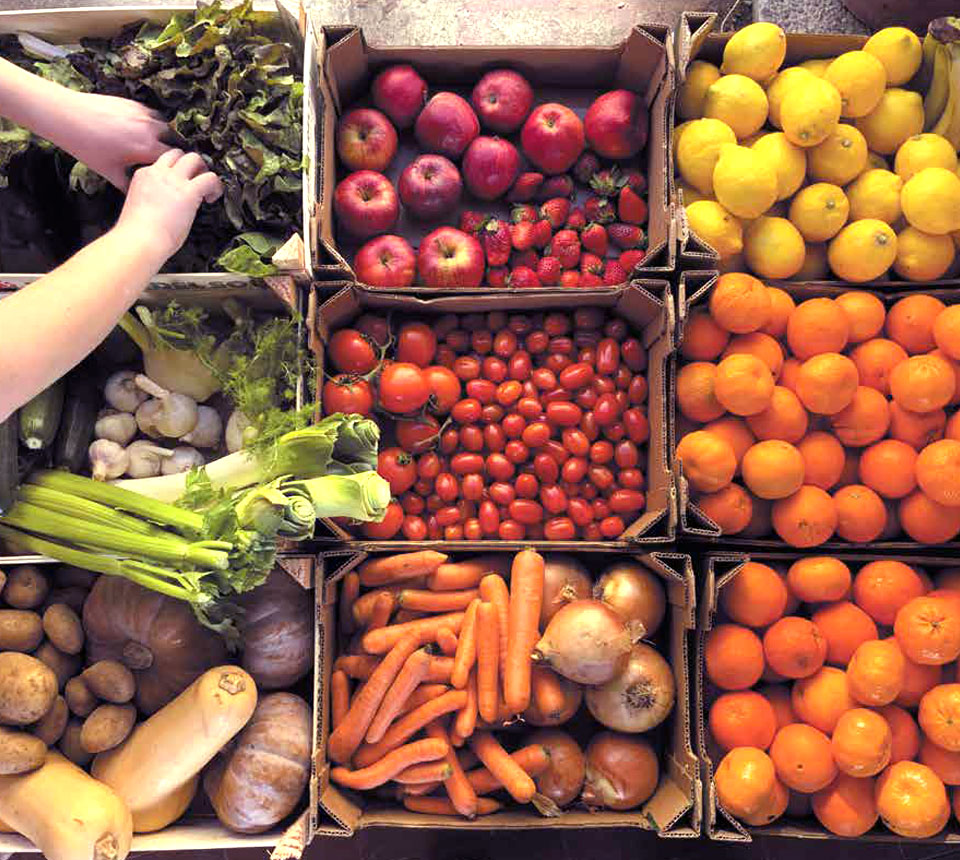 Fruit and vegetables