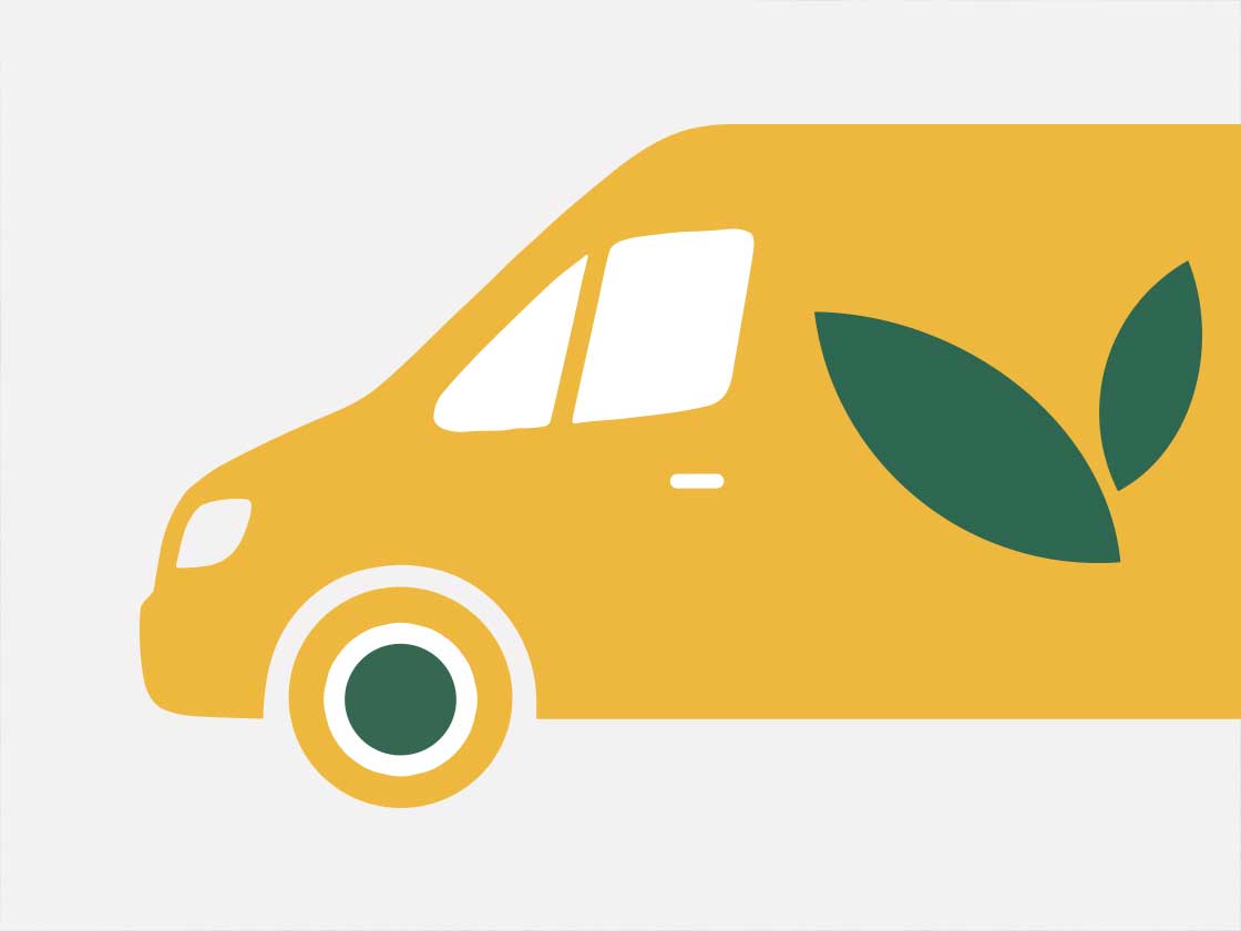 Sustain delivery van