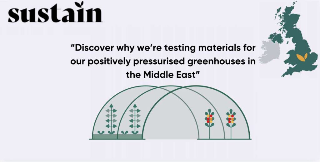 Sustain material testing